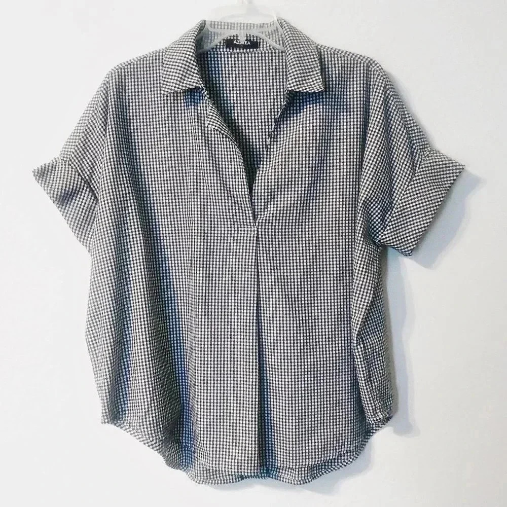 Azalea‎ Checkered Shirt Small